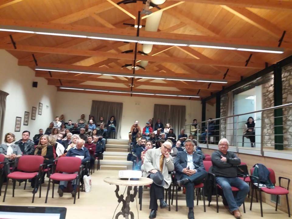 The audience at Mylos